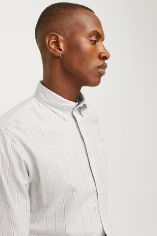 Chemise slim - Gris