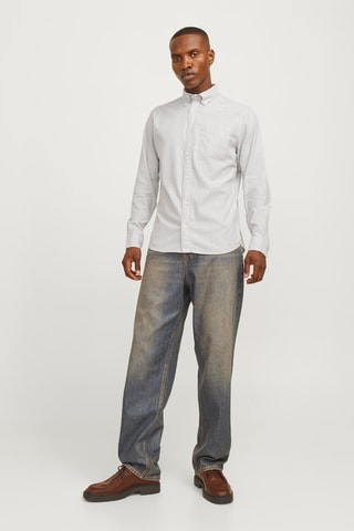 Chemise slim - Gris