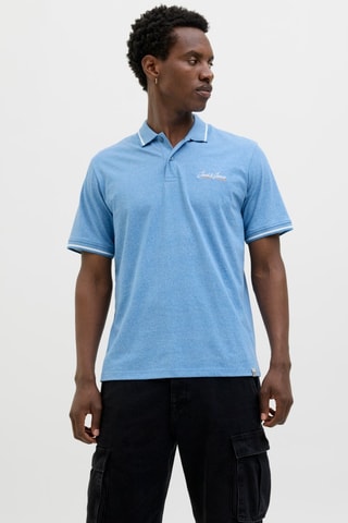 Polo - Bleu clair chiné