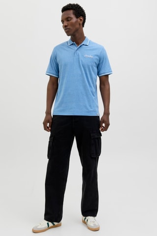 Polo - Bleu clair chiné