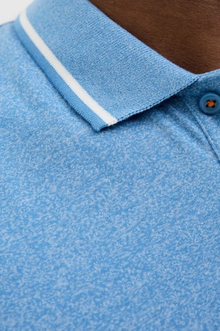 Polo - Bleu clair chiné