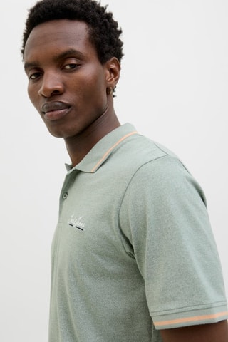 Polo - Vert chiné