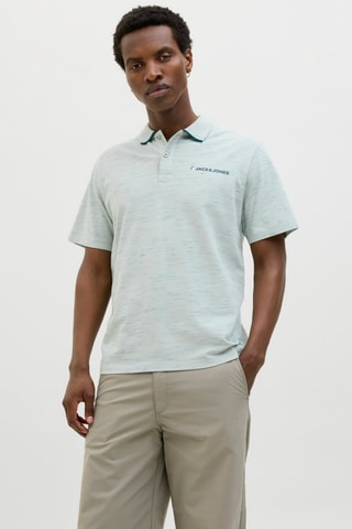 Polo - Vert d'eau chiné