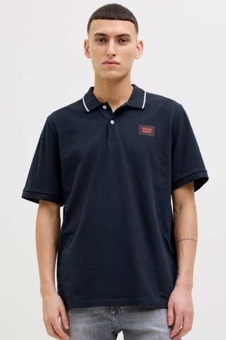 Polo regular - Bleu marine