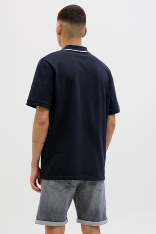 Polo regular - Bleu marine