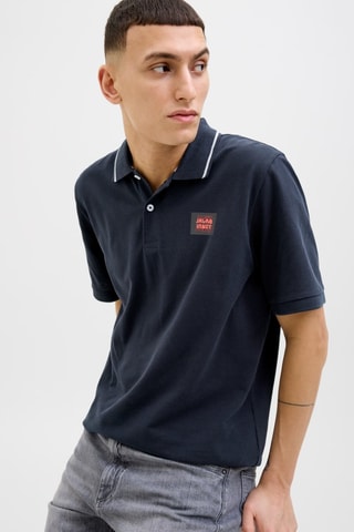 Polo regular - Bleu marine