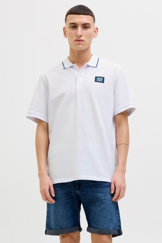 Polo regular - Blanc