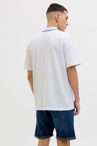 Polo regular - Blanc