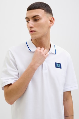 Polo regular - Blanc