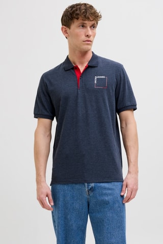 Polo regular - Bleu nuit