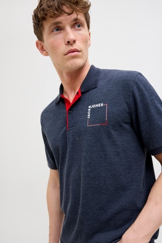 Polo regular - Bleu nuit