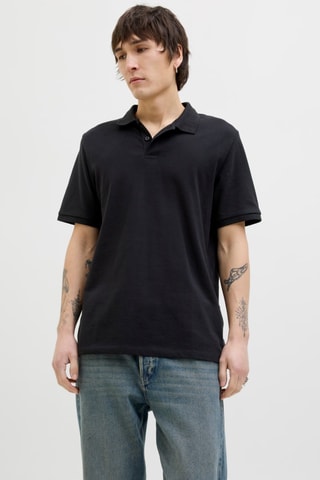 Polo regular - Noir
