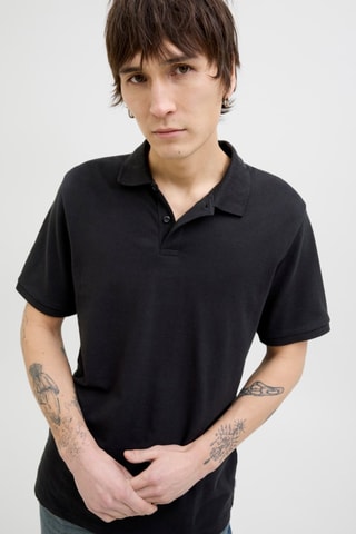 Polo regular - Noir