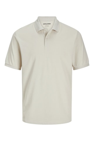 Polo regular - Gris clair