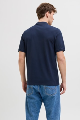 Polo regular - Bleu marine