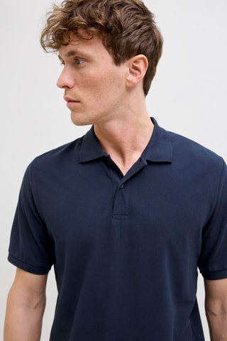 Polo regular - Bleu marine