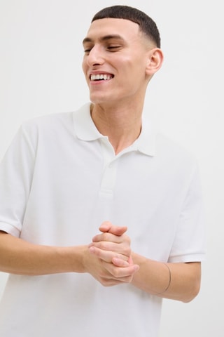 Polo regular - Blanc