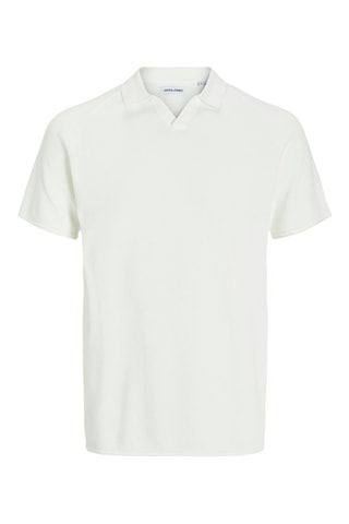 Polo regular en coton biologique - Blanc