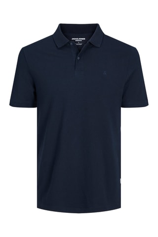 Polo slim - Bleu marine