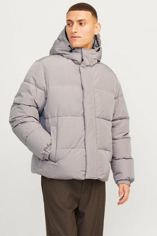 Doudoune à capuche - Gris