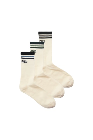 3 paires de chaussettes - Blanc et noir
