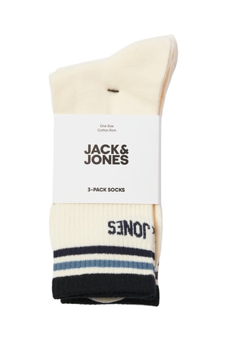 3 paires de chaussettes - Blanc et noir