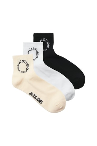 3 paires de chaussettes - Blanc et noir