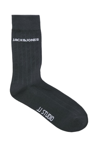 3 paires de chaussettes - Rouge et noir