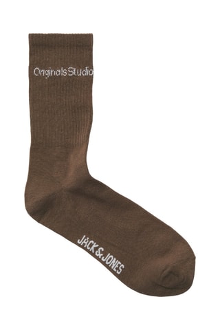3 paires de chaussettes - Rouge et bleu