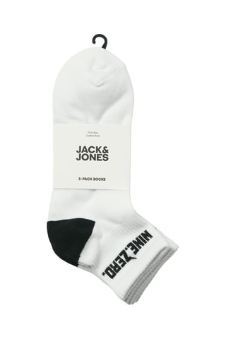 3 paires de chaussettes - Blanc