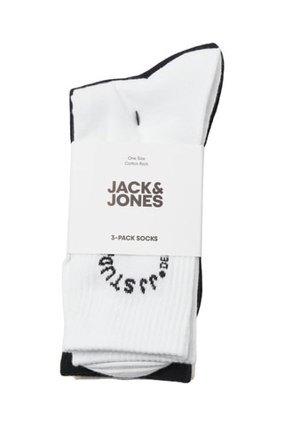 3 paires de chaussettes - Beige clair et blanc