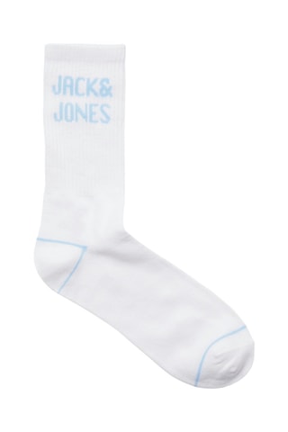 3 paires de chaussettes - Gris chiné, blanc et noir