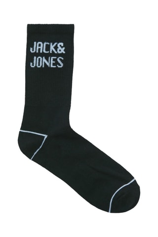 3 paires de chaussettes - Gris chiné, blanc et noir