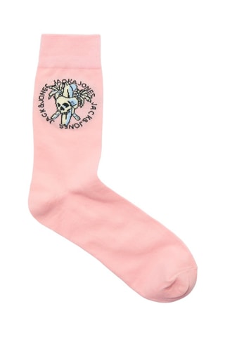 3 paires de chaussettes - Rose, noir et ciel