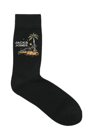 3 paires de chaussettes - Rose, noir et ciel
