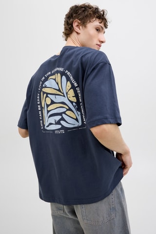 T-shirt - Bleu nuit