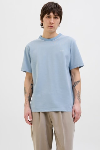 T-shirt en coton biologique - Bleu clair