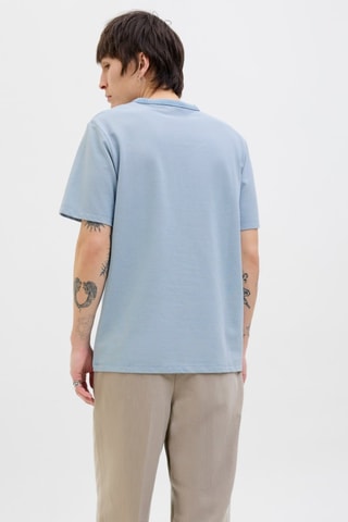 T-shirt en coton biologique - Bleu clair