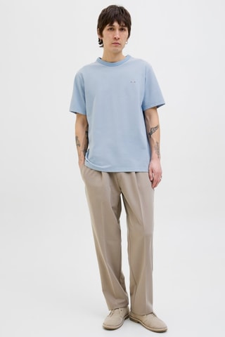 T-shirt en coton biologique - Bleu clair