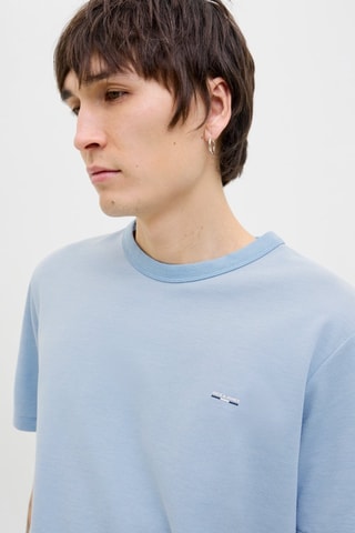 T-shirt en coton biologique - Bleu clair