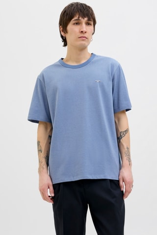 T-shirt en coton biologique - Bleu clair