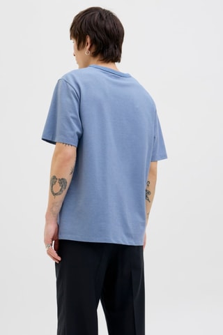 T-shirt en coton biologique - Bleu clair