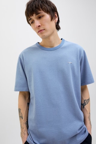 T-shirt en coton biologique - Bleu clair