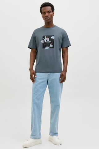 T-shirt - Bleu cobalt
