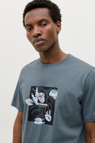 T-shirt - Bleu cobalt