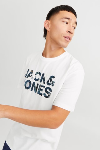T-shirt relaxed - Blanc