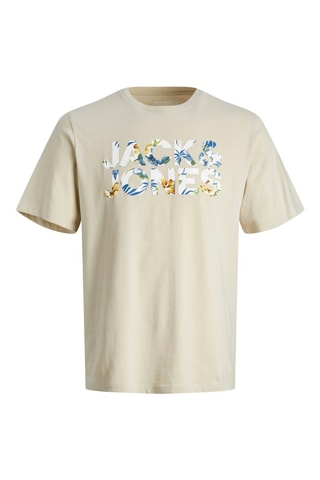 T-shirt standard en coton biologique - Écru