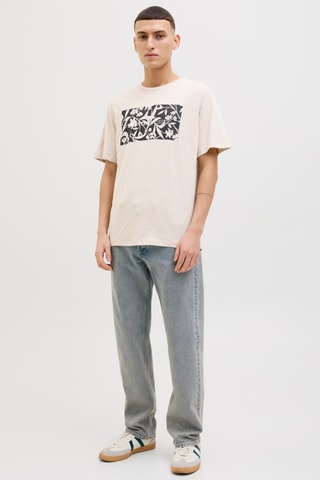 T-shirt - Beige chiné