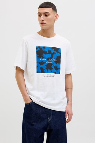 T-shirt - Blanc chiné