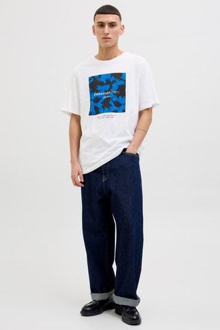 T-shirt - Blanc chiné